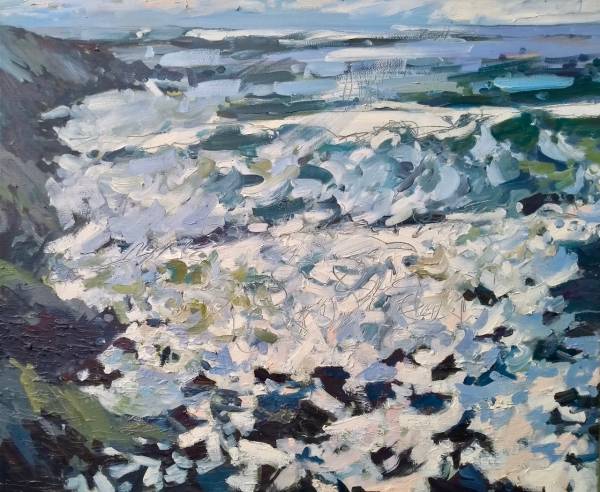 - Oil on Canvas, Painting by Jill Hudson, measuring 50 x 60 cm (H x W) £755